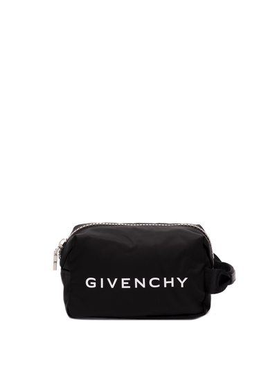 Givenchy `g-zip` Toilet Pouch In Black  