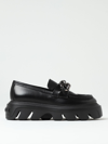 Casadei Generation C Leather Loafers In Black