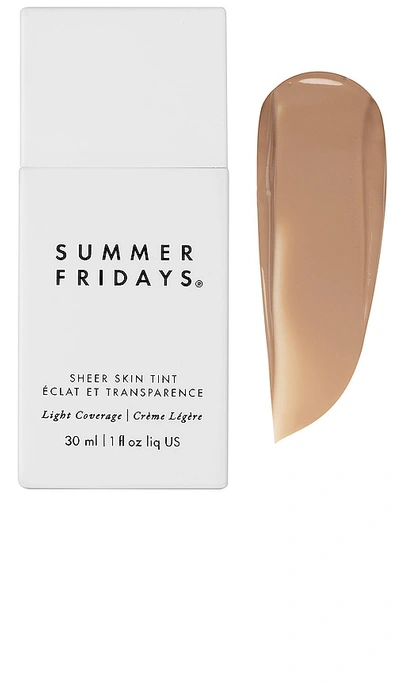 Summer Fridays Sheer Skin Tint In 2.5
