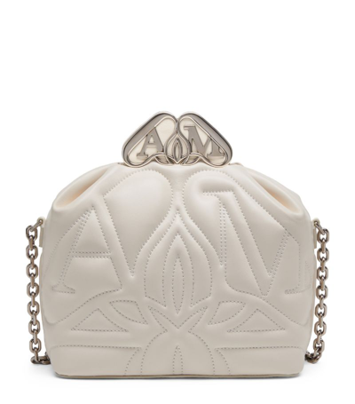 Alexander Mcqueen The Seal Box Crossbody Bag In White