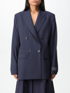Msgm Jacket  Woman In Blue