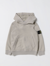 Stone Island Sweater  Junior Kids Color Grey
