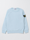 Stone Island Sweater  Junior Kids Color Blue 1
