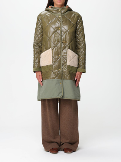 Fay Military 70s Quilted Parka Coat
