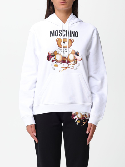 Moschino Couture Sweatshirt  Woman In White