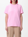 Msgm T-shirt  Woman In Pink