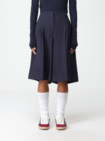 Msgm Short  Woman In Blue
