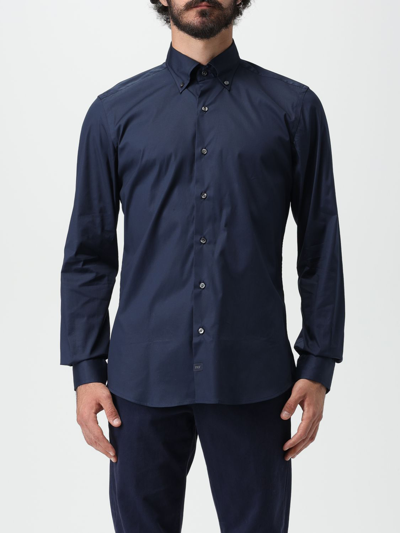 Fay Shirt  Men Color Blue In Blue