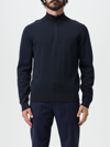 Hugo Boss Sweater Boss Men Color Blue In Blue