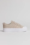 Adidas Originals Bravado 2.0 Platform Skate Sneaker In Wonder Beige