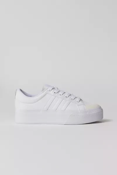 Adidas Originals Bravado 2.0 Platform Skate Sneaker In White