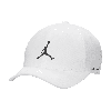 Jordan Golf Rise Cap Adjustable Structured Hat In White