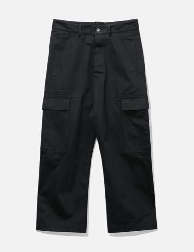 Rick Owens Drkshdw Cargo Pants In Black