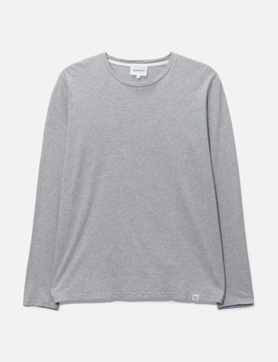 Norse Projects Niels Organic Cotton-jersey T-shirt In Grey