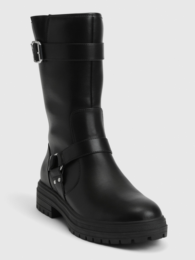 Gap Moto Boots In Black