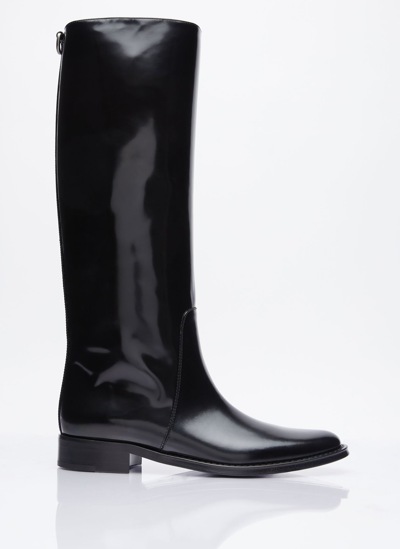 SAINT LAURENT HUNT BOOTS