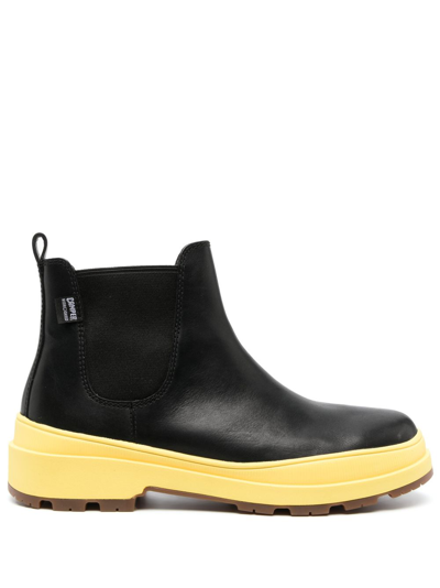 Camper Brutus Trek Ankle Boots In Black