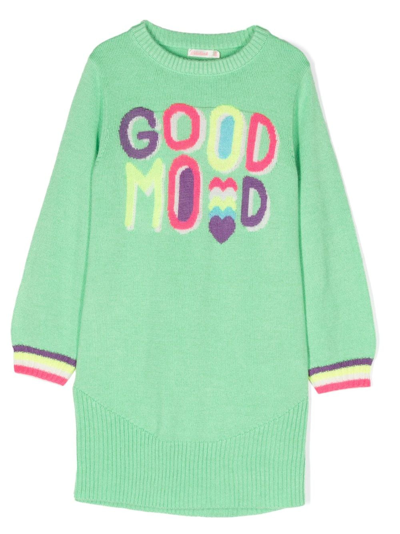 Billieblush Kids' Green Dress For Girl