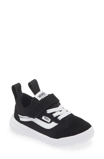 Vans Kids' Ultrarange 66 V Sneaker In Black/ True White