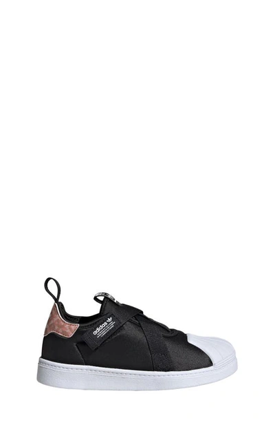 Adidas Originals Kids' Superstar 360 Sneaker In Black/ Black/ White