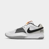 Nike Ja 1 Basketball Shoes In White/light Smoke Grey/black/phantom