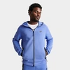 Nike Men's Tech Fleece Windrunner Full-zip Hoodie In Polar/black