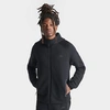 Nike Men's Tech Fleece Windrunner Full-zip Hoodie In Black/black