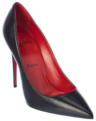 Christian Louboutin Kate 85 Leather Pump In Black