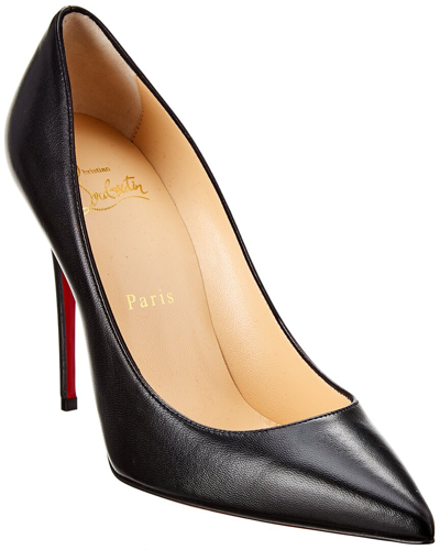 Christian Louboutin Kate 100 Leather Pump In Nocolor