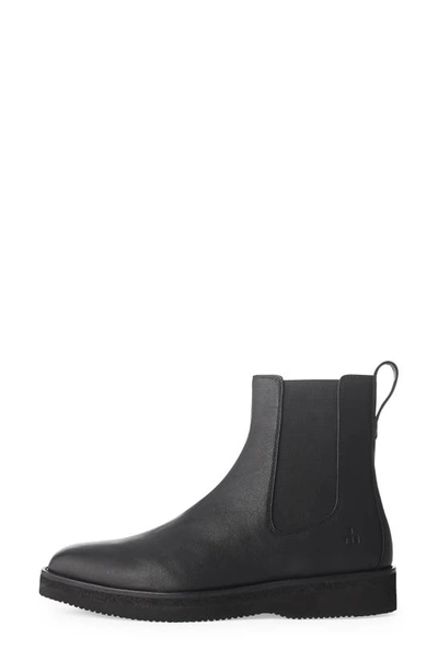 Rag & Bone Bedford Lug Sole Chelsea Boot In Black