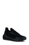 Geox Spherica Slip-on Sneaker In Black