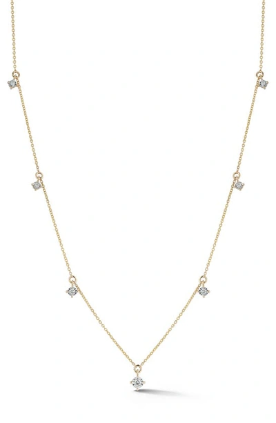 Dana Rebecca Designs Ava Bea Diamond Charm Necklace In Gold