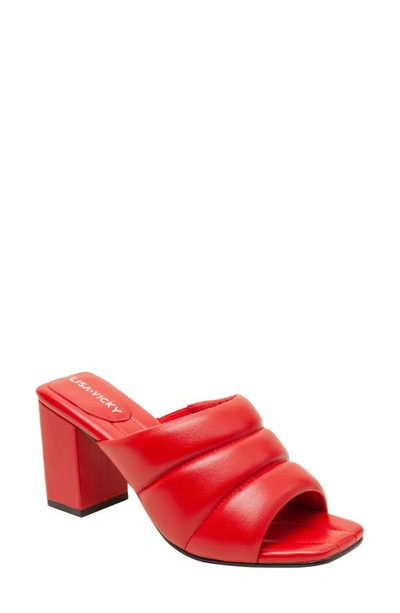 Lisa Vicky Very Sandal In Samba Red