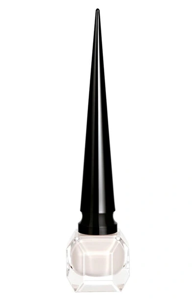 Christian Louboutin Lalaque Le Vernis Brillant In Show In Snow 900