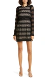 Likely Albie Long Sleeve Lace Dress In Black
