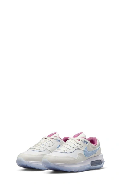 Nike Kids' Air Max Motif Sneaker In White/ Fuchsia/ White/ Cobalt