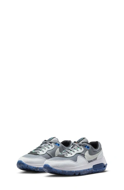 Nike Kids' Air Max Motif Sneaker In Grey/ White/ Platinum/ Black