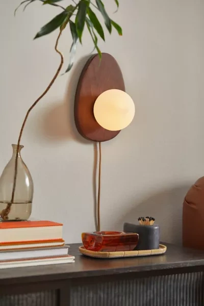 Urban Outfitters Yoji Sconce In Brown