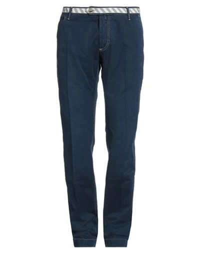 Jacob Cohёn Man Pants Navy Blue Size 36 Cotton In Navy Blue