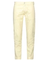 Jacob Cohёn Man Pants Yellow Size 44 Cotton, Elastane
