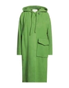Tela Woman Coat Green Size 6 Virgin Wool, Polyamide