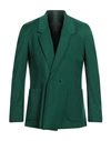 Marsēm Man Suit Jacket Green Size 40 Polyester, Viscose, Elastane