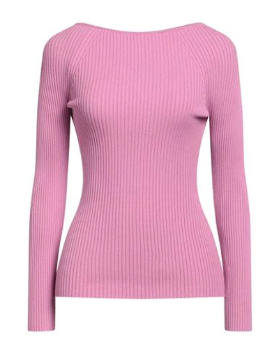 Giuseppe Di Morabito Woman Sweater Light Purple Size 6 Viscose, Polyester