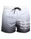 Richmond Man Swim Trunks Light Grey Size L Polyester In Grey