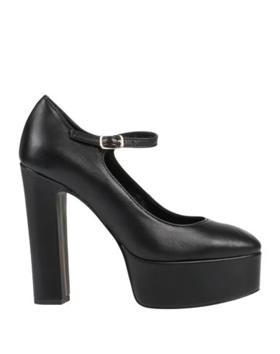 Islo Isabella Lorusso Woman Pumps Black Size 11 Soft Leather In Black