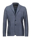 Herno Man Blazer Blue Size 42 Polyamide, Elastane