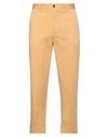 PEOPLE (+) PEOPLE MAN PANTS MUSTARD SIZE 32 COTTON, ELASTANE