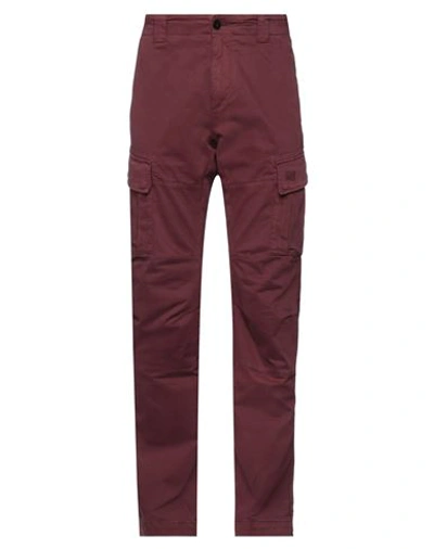 C.p. Company C. P. Company Man Pants Garnet Size 30 Cotton, Elastane In Red