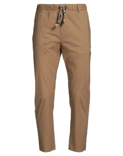 Grey Daniele Alessandrini Man Pants Beige Size 34 Cotton, Elastane, Polyester In Beige