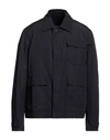 Herno Man Jacket Midnight Blue Size 40 Polyamide